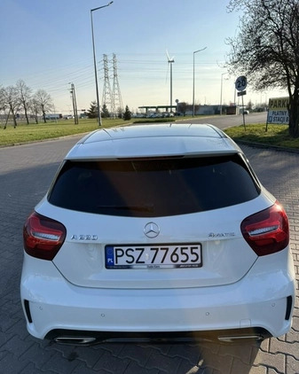 Mercedes-Benz Klasa A cena 90500 przebieg: 46483, rok produkcji 2016 z Pniewy małe 154